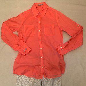 Calypso Long Sleeve Button-Up Top
